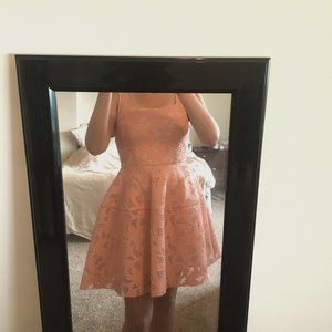 Pink cocktail dress
